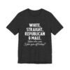 White, Straight, Republican & Male How Else Can I Piss You Off Today? T-Shirt