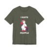 I Hate People Unicorn Funny Shirt