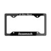 La Dame Blanche Sassenach License Plate Frame