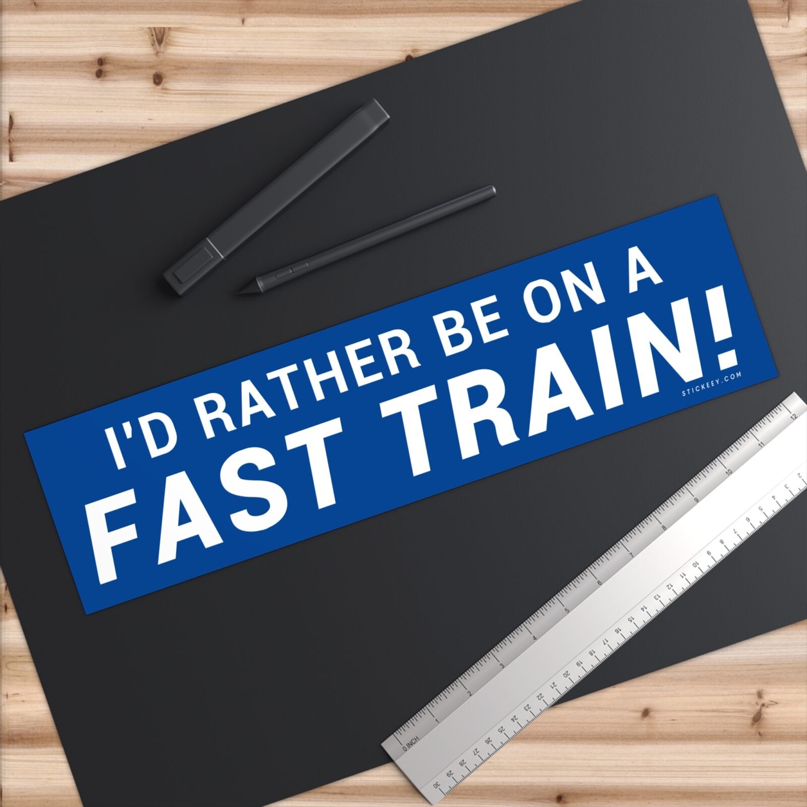 I'd Rather Be On A Fast Train