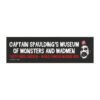 Captain Spaulding's Museum Of Monsters And Madmen Magnet sticker