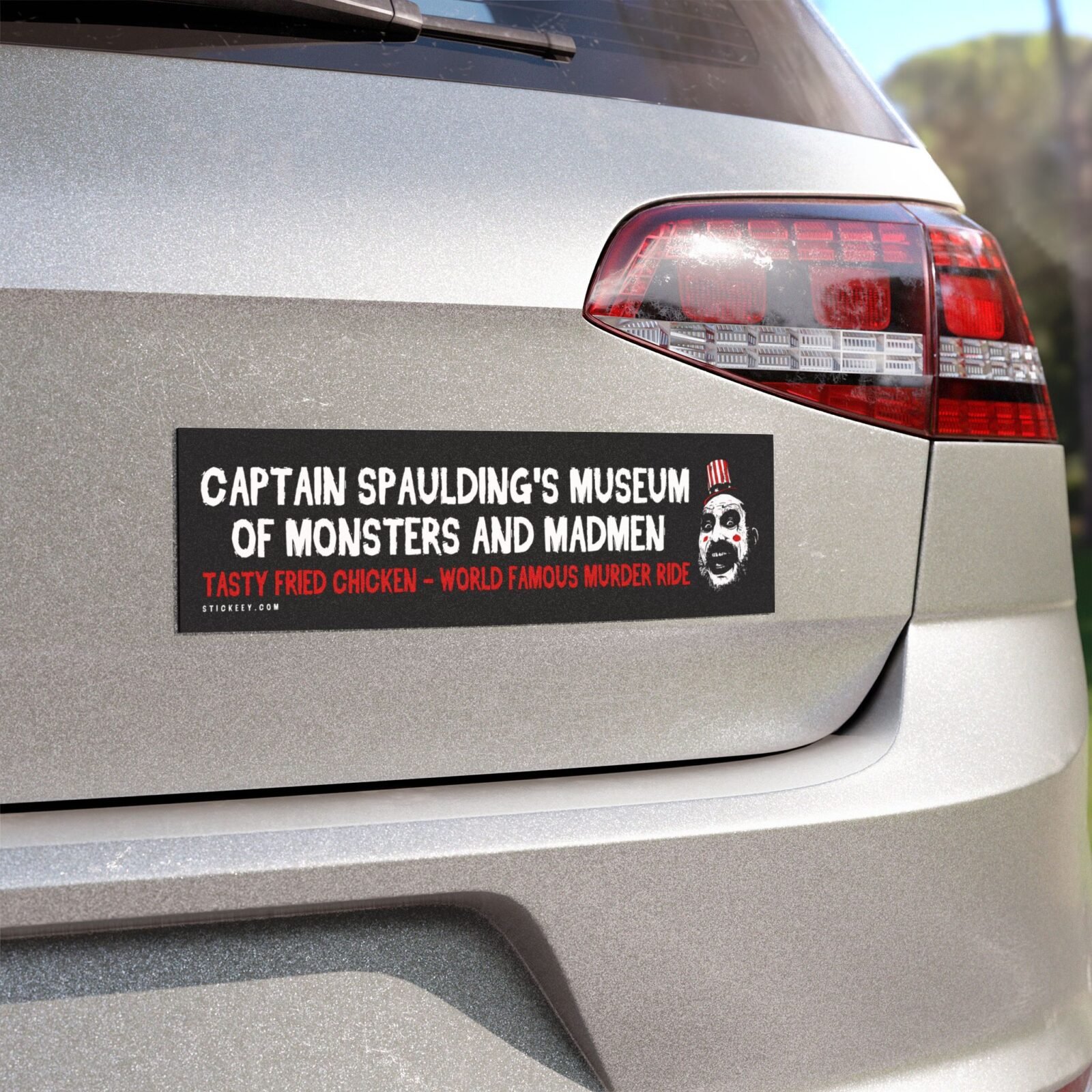 Captain Spaulding's Museum Of Monsters And Madmen Magnet sticker