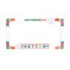 Autism Awareness License Plate Frame