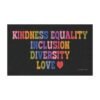 Kindness Equality Inclusion Diversity Love Magnet Sticker