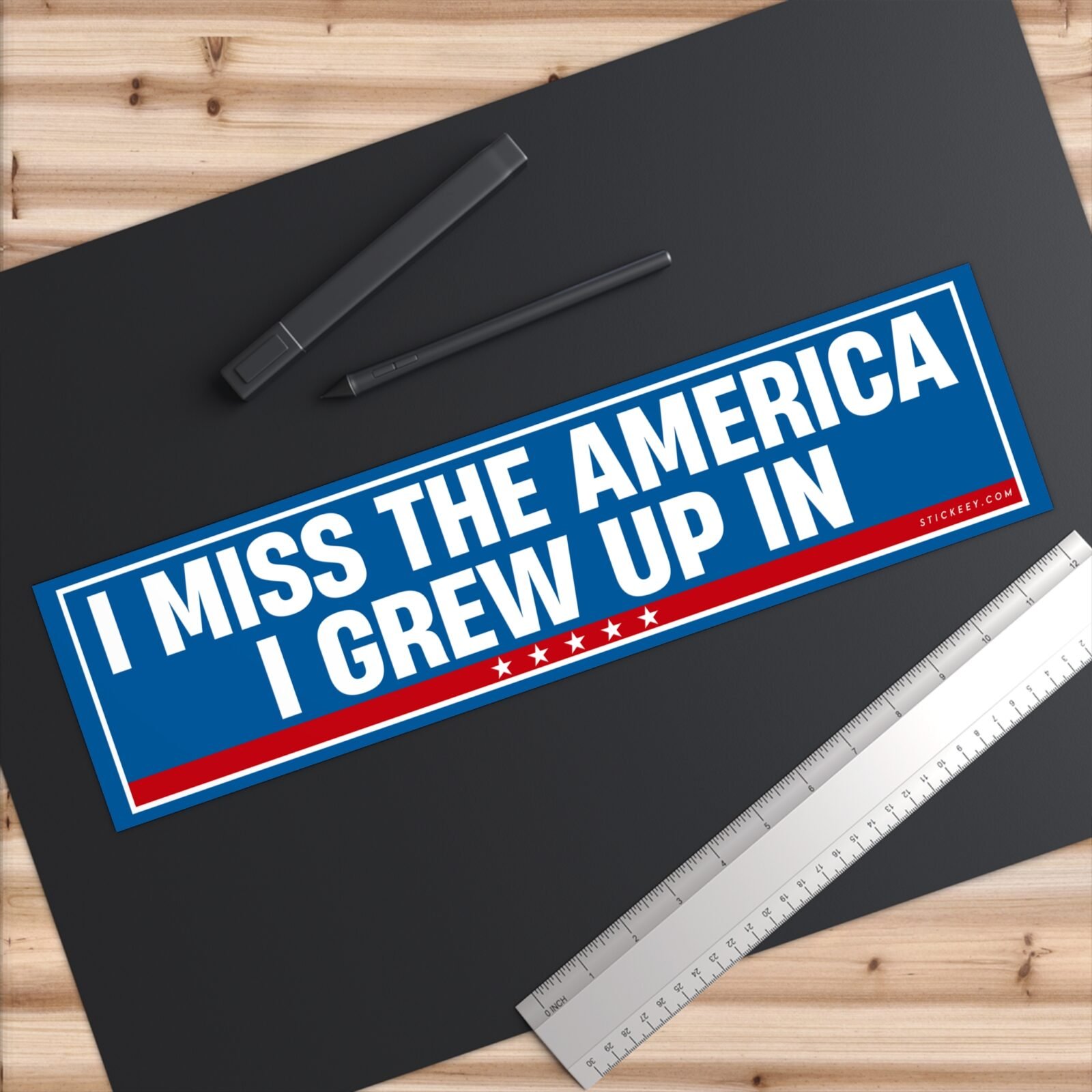 I Miss the America I Grew Up In Bumper Sticker