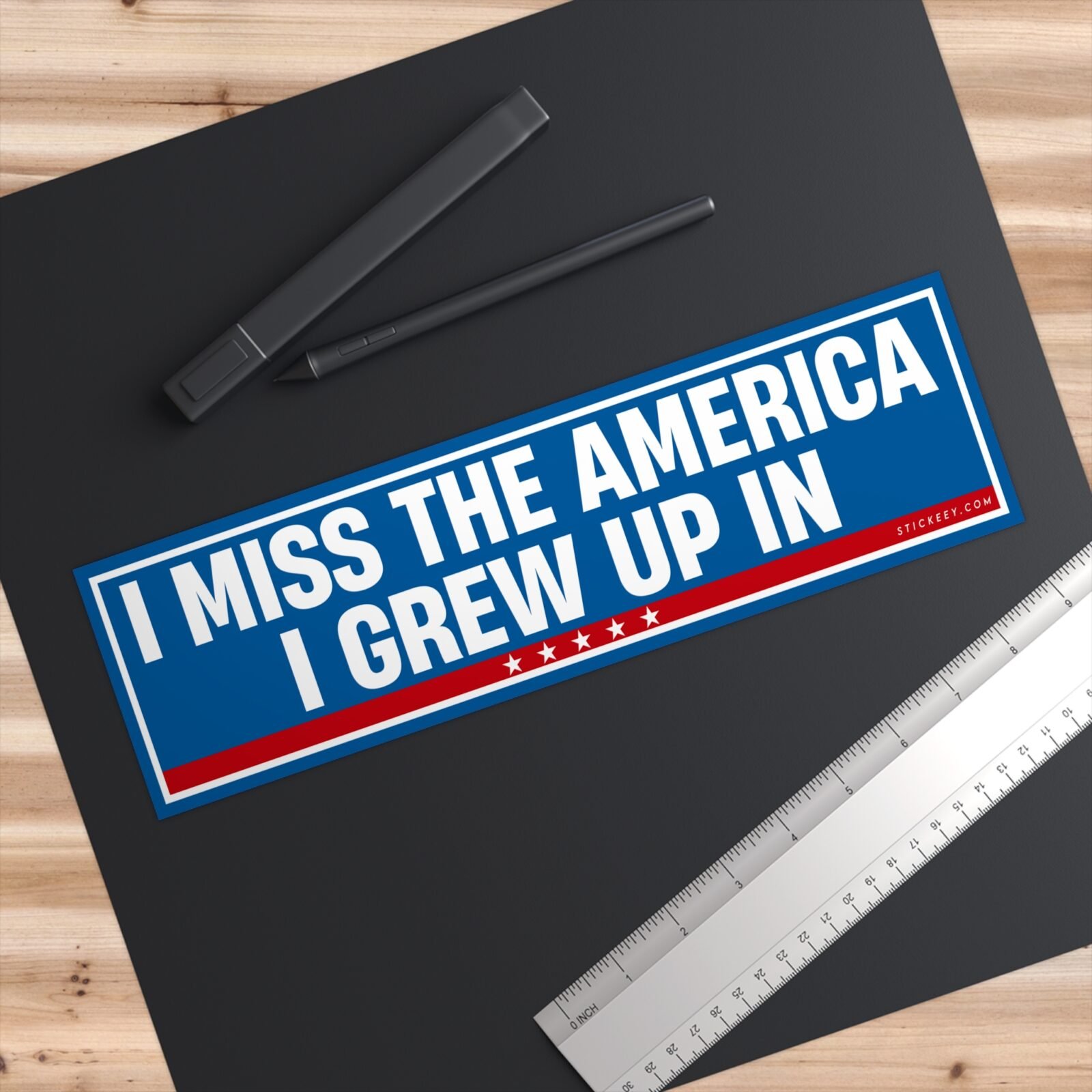 I Miss the America I Grew Up In Bumper Sticker