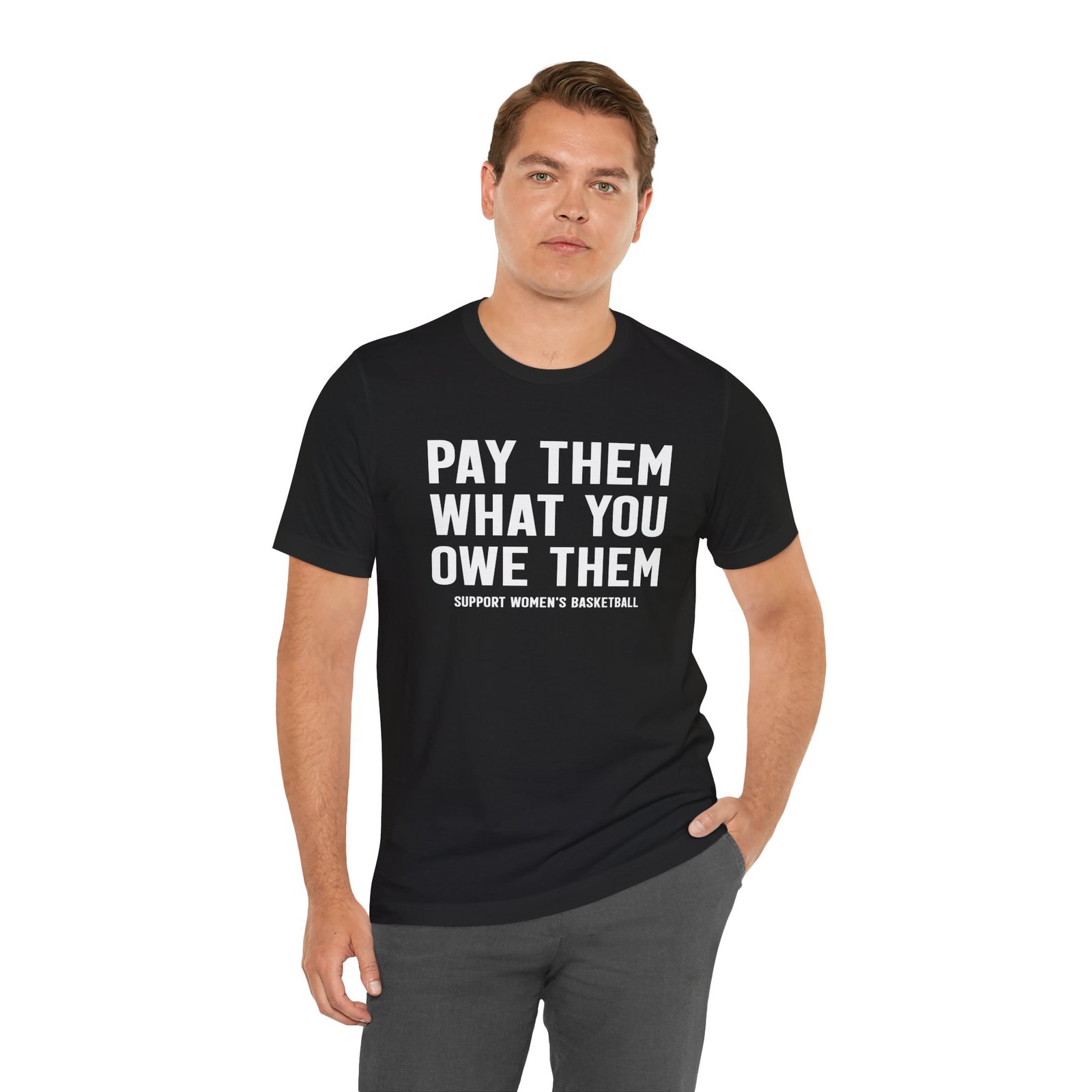 Pay Them What You Owe Them Support Women's Basketball Shirt