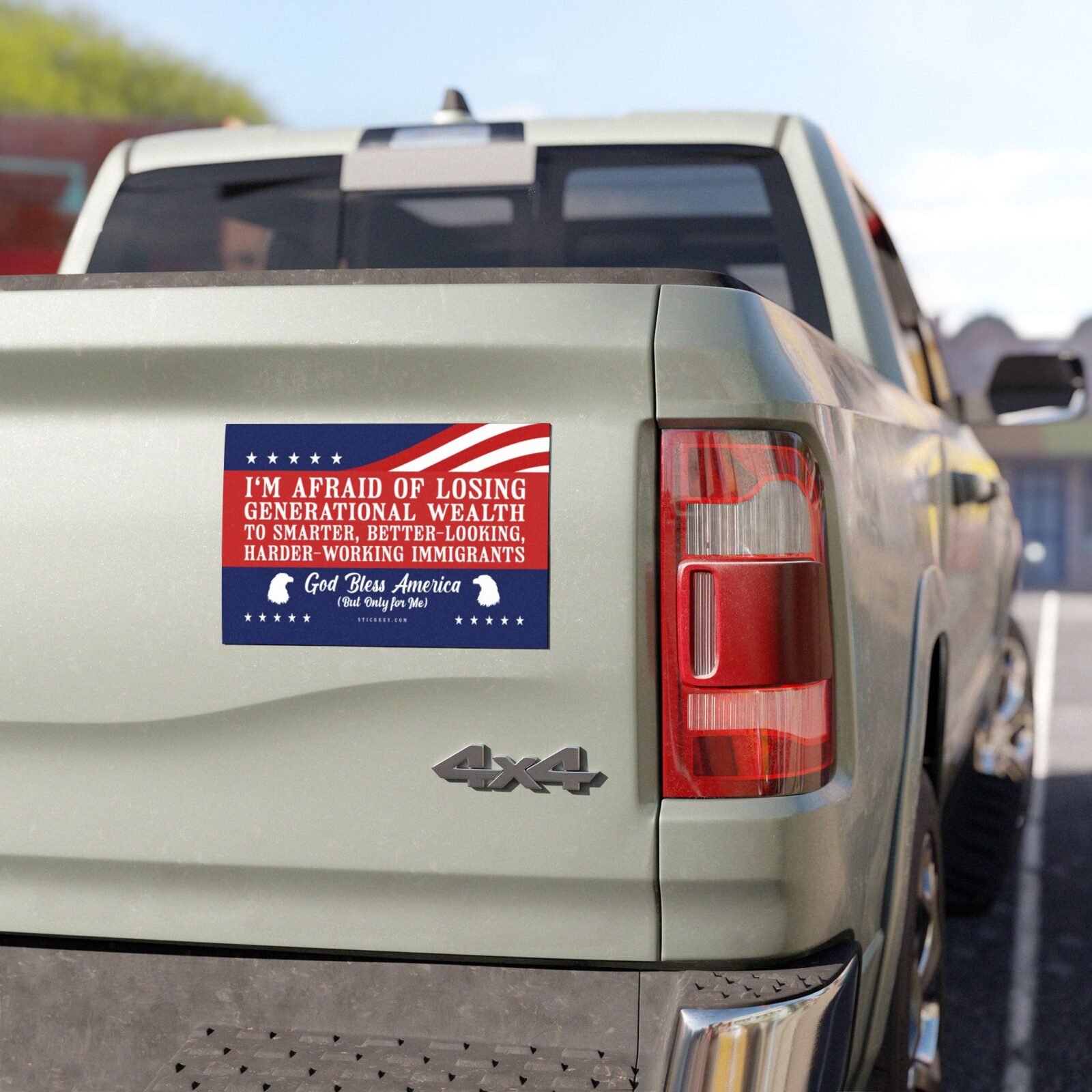 I'm Afraid of Losing Generational Wealth Magnet Sticker