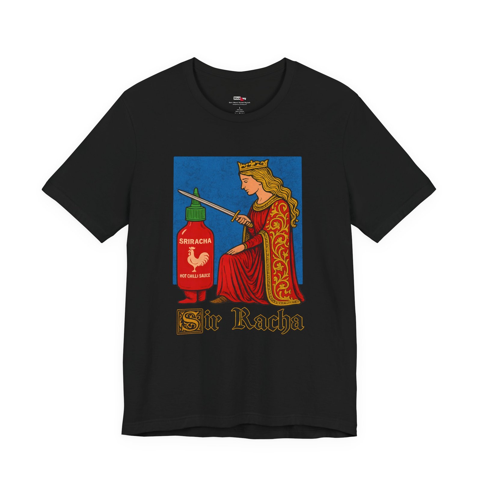 Sir Racha Hot Sauce Parody Shirt