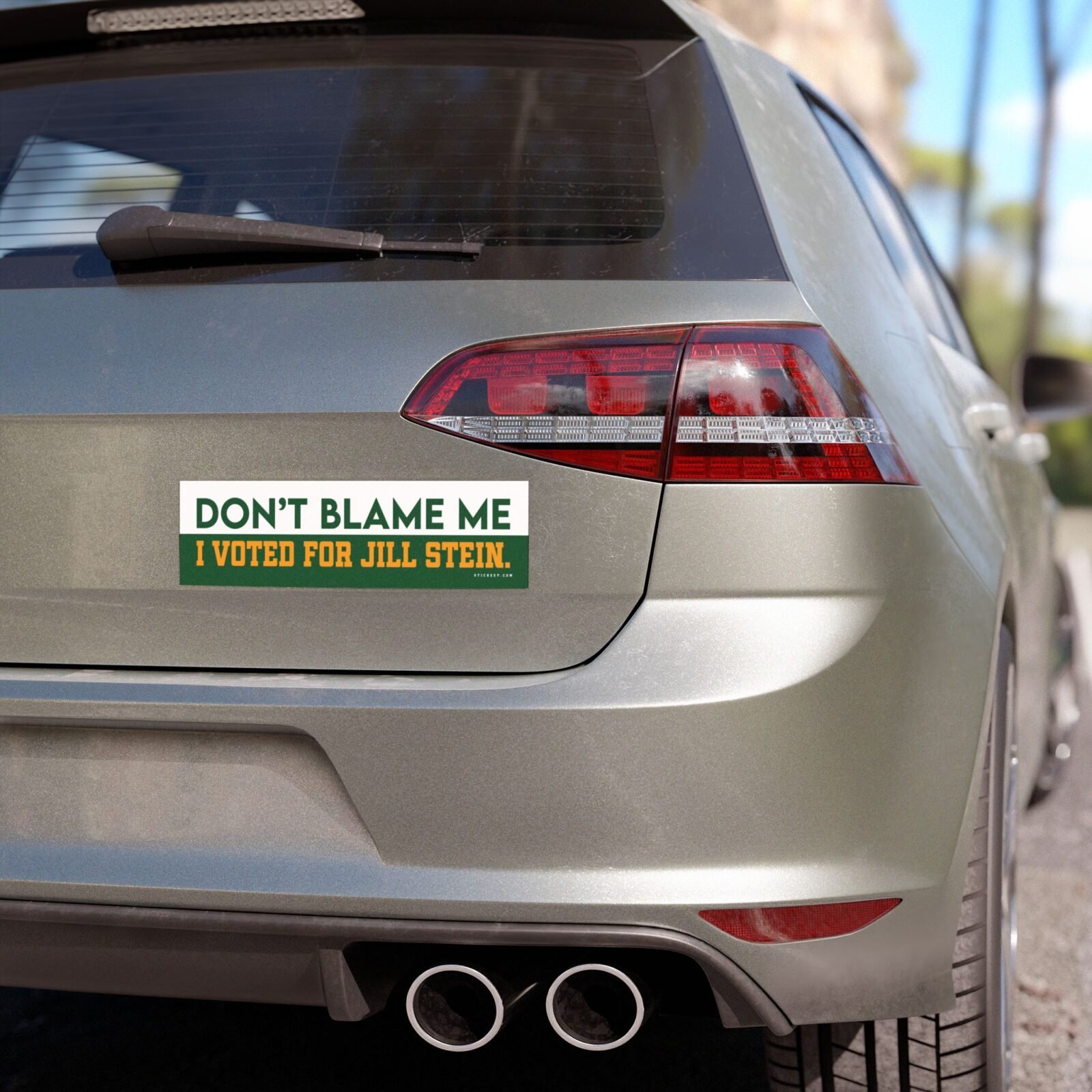 Don’t Blame Me I Voted For Jill Stein Magnet Sticker