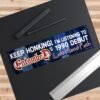 Keep Honking I'm Listening To Entombed 1990 Debut Left Hand Path Bumper Sticker