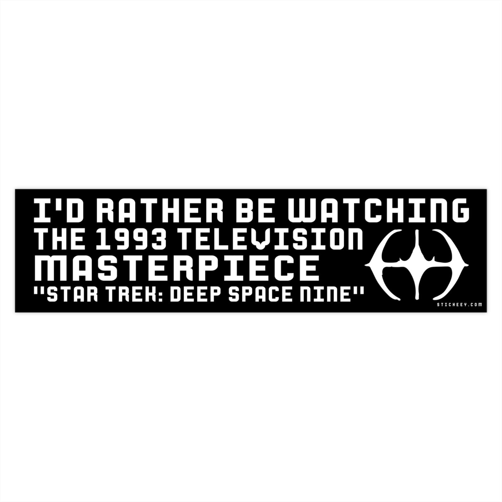 Star Trek Deep Space Nine Bumper Sticker