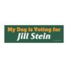 My Dog is Voting for Jill Stein Magnet Sticker