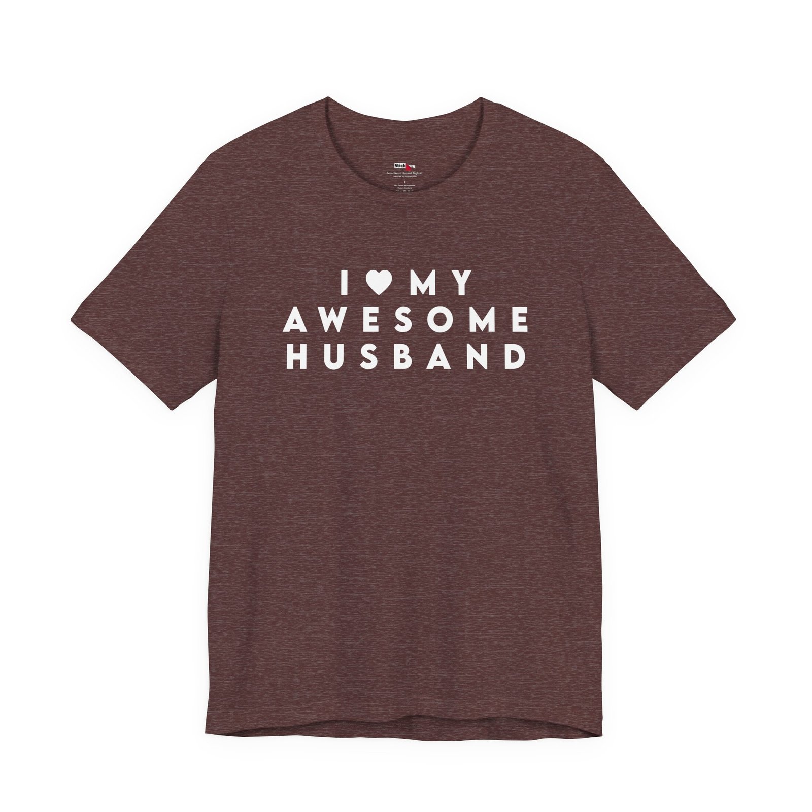 I Love My Awesome Husband shirt