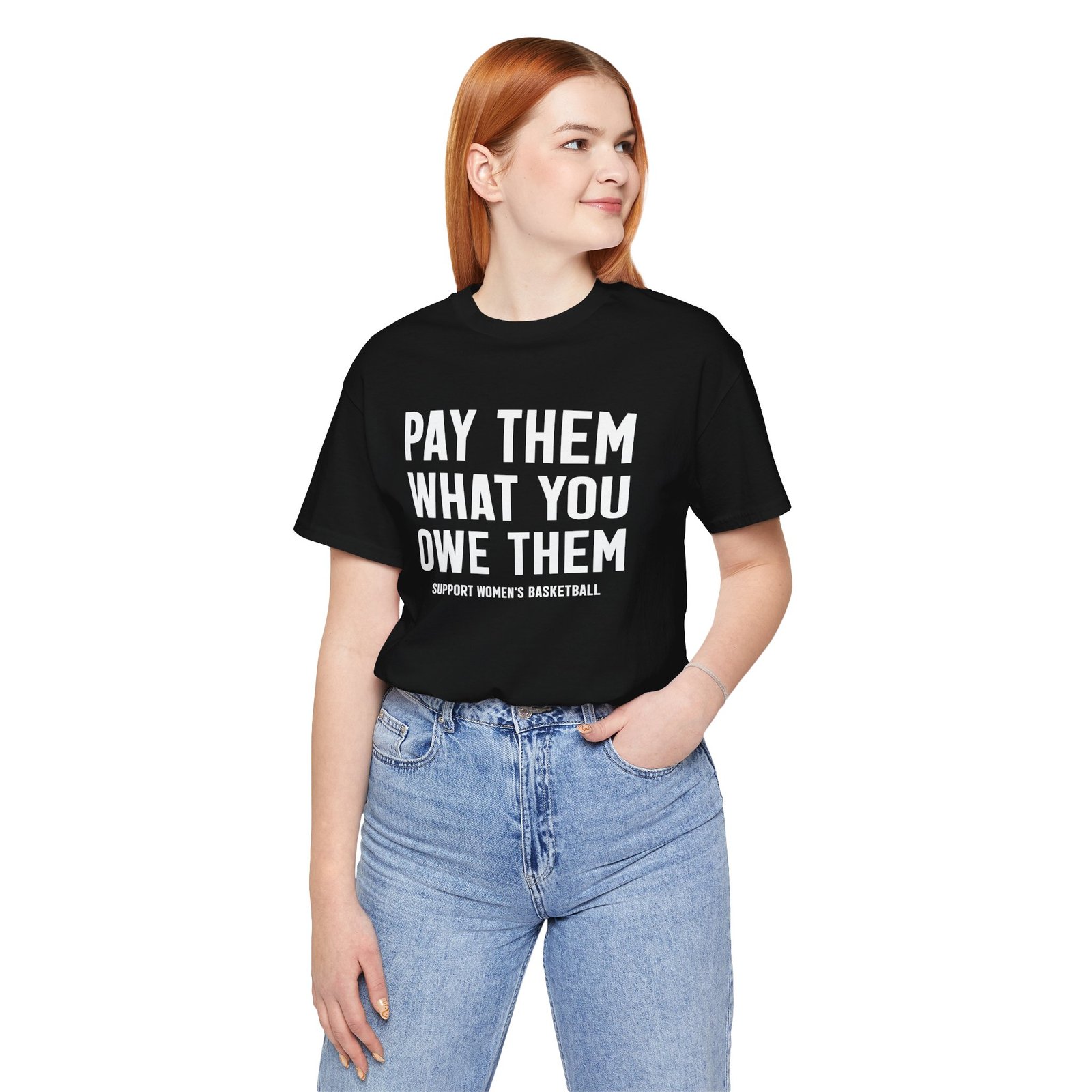 Pay Them What You Owe Them Support Women's Basketball Shirt