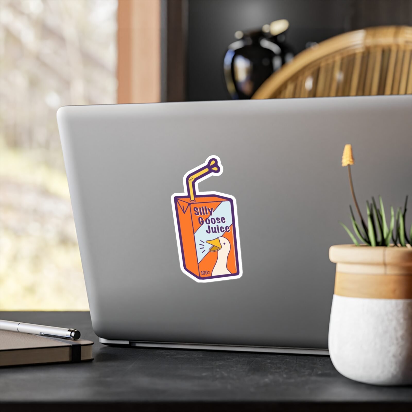 Silly Goose Juice Sticker