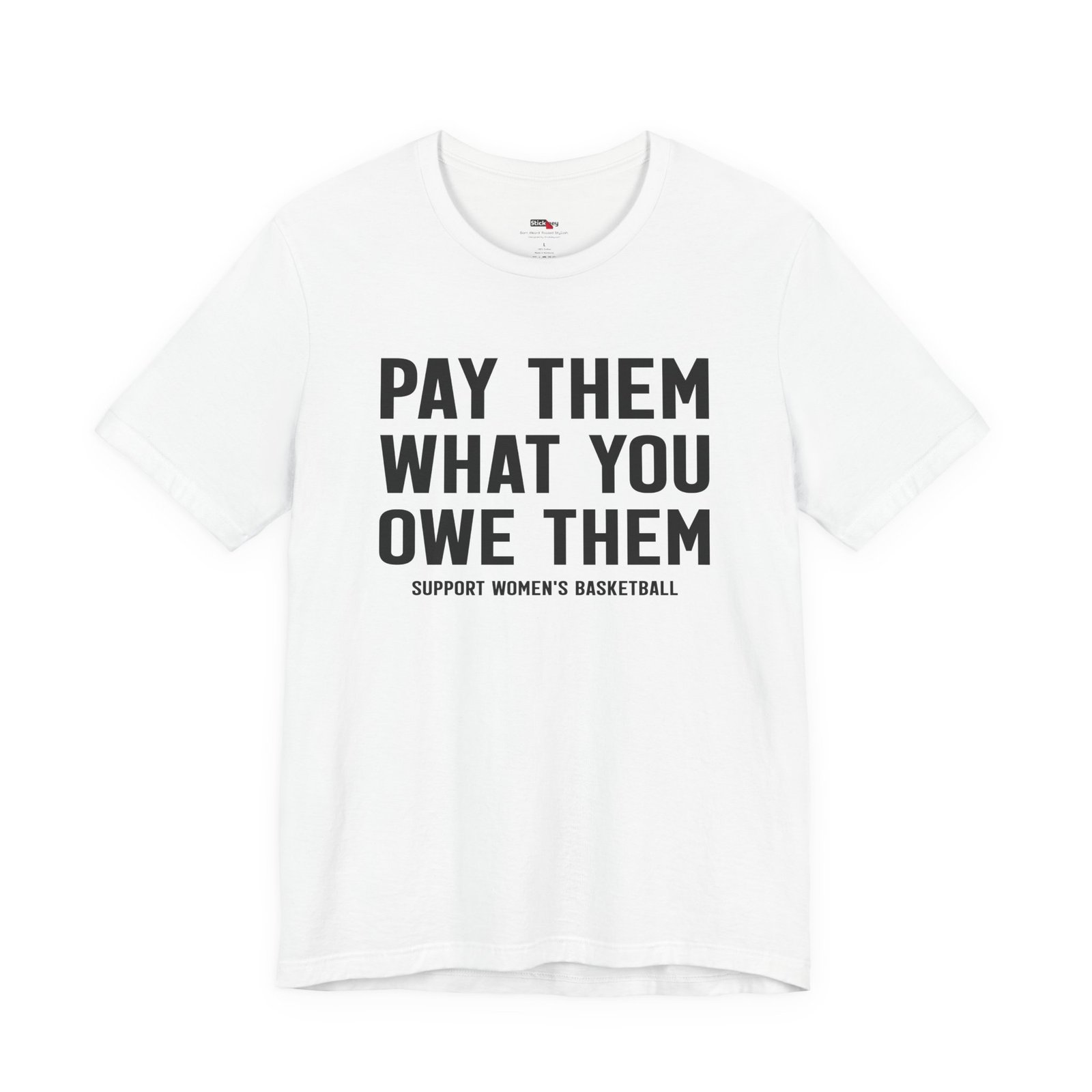 Pay Them What You Owe Them Support Women's Basketball Shirt