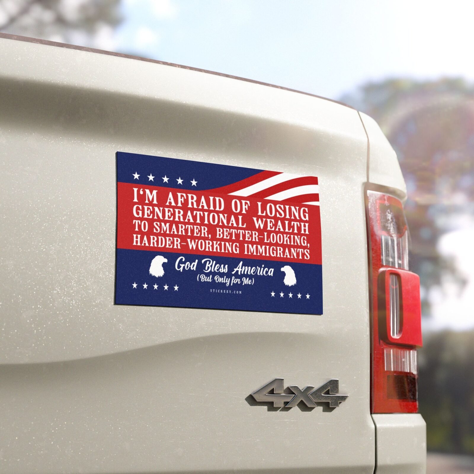 I'm Afraid of Losing Generational Wealth Magnet Sticker