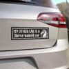 My Other Car Is A Horse Named Car Magnet Sticker