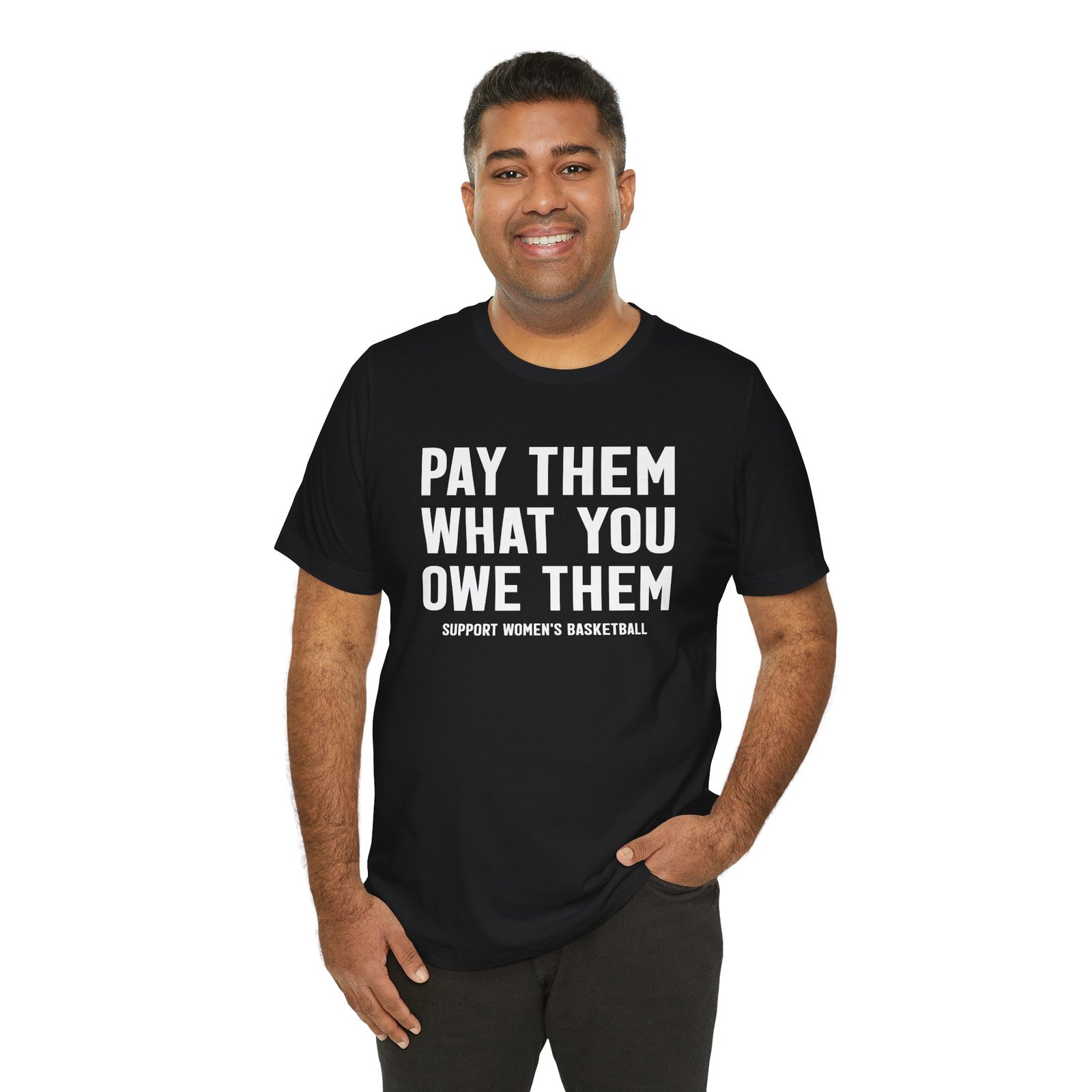 Pay Them What You Owe Them Support Women's Basketball Shirt