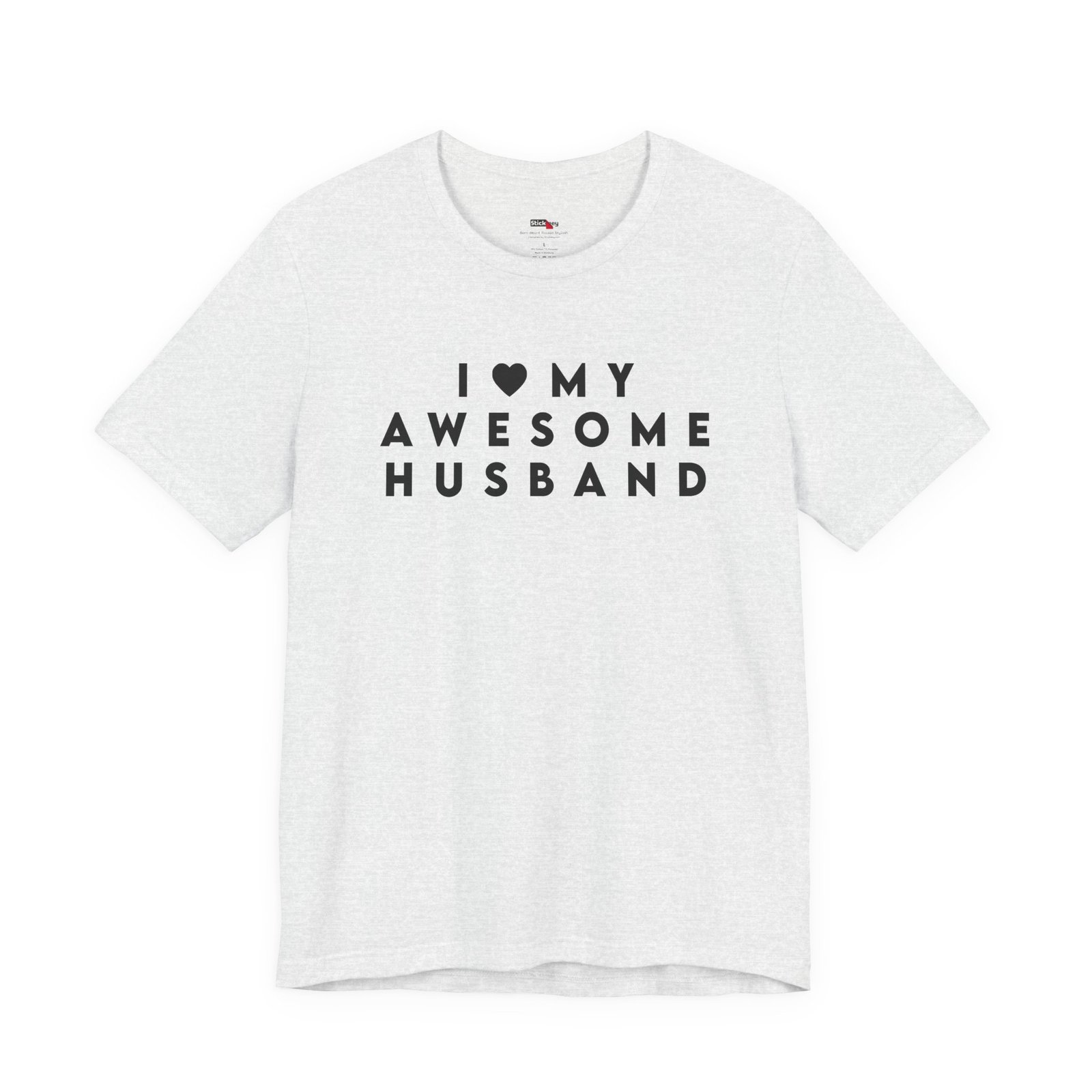 I Love My Awesome Husband shirt