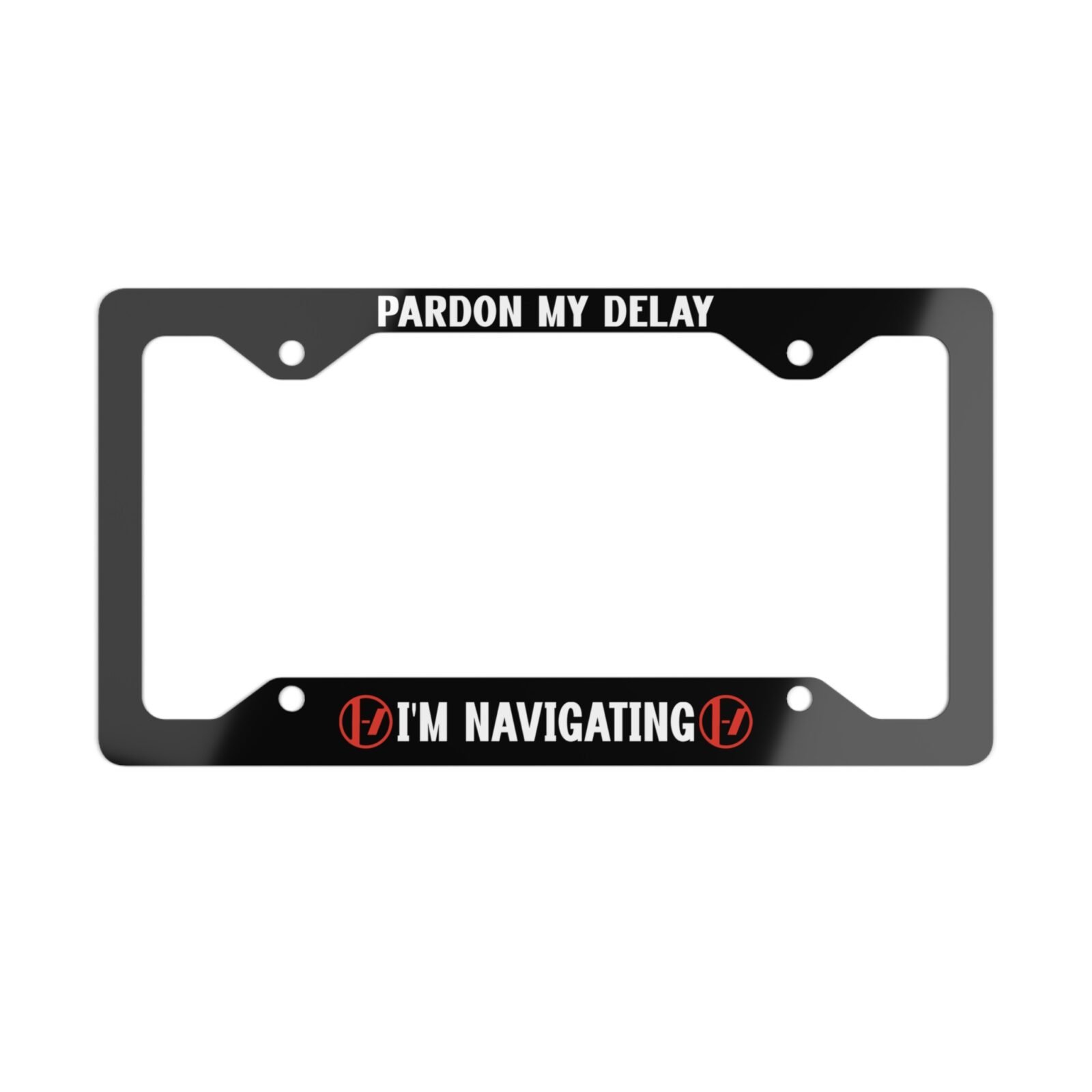 Twenty One Pilots Navigating License Plate Frame