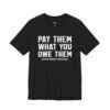 Pay Them What You Owe Them Support Women's Basketball Shirt
