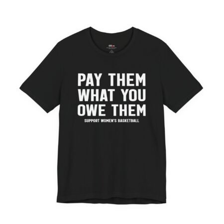 Pay Them What You Owe Them Support Women's Basketball Shirt