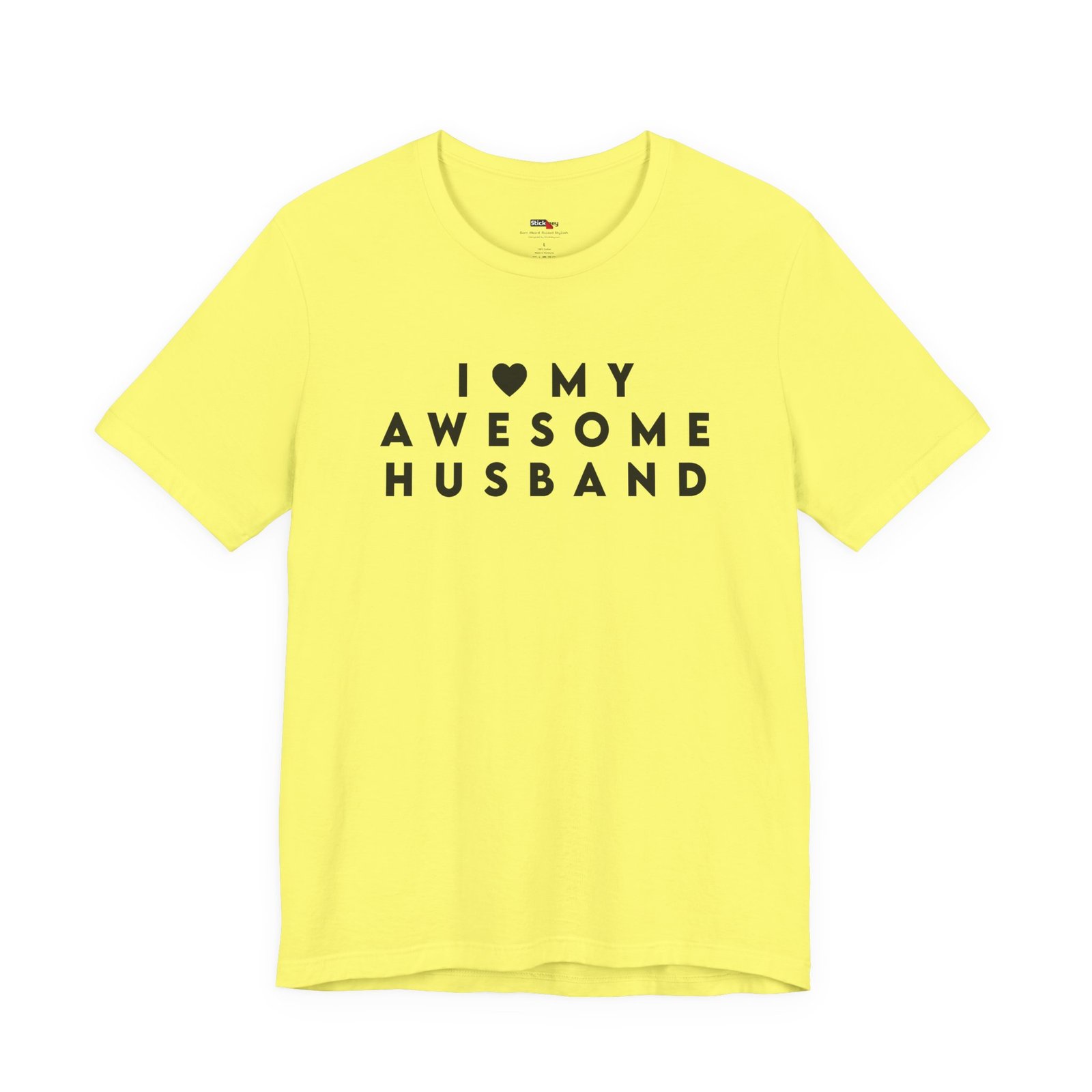 I Love My Awesome Husband shirt