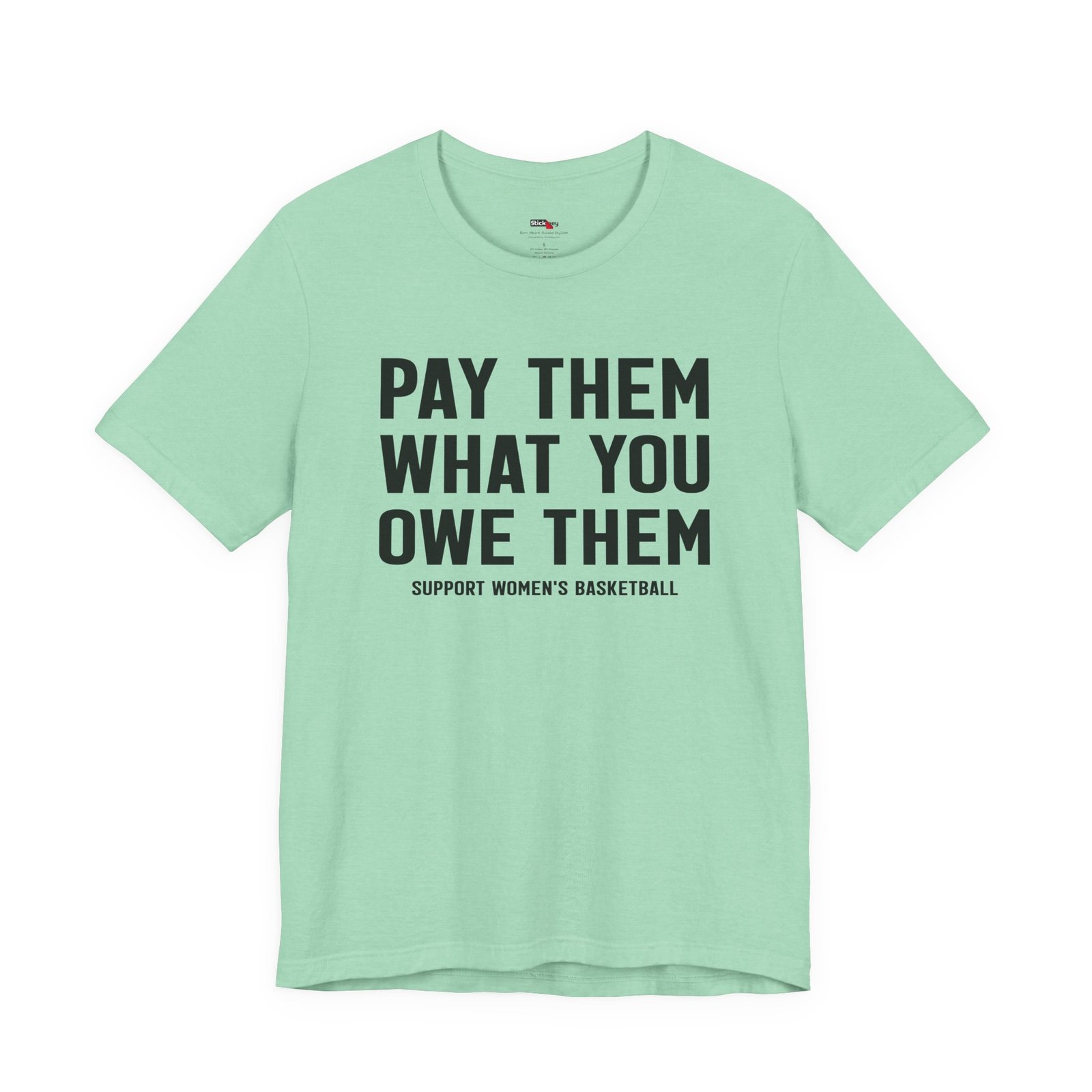 Pay Them What You Owe Them Support Women's Basketball Shirt