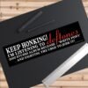Keep Honking! I'm Listening To Deftones White Pony bumper sticker