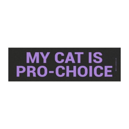 My Cat is Pro-Choice Magnet Sticker