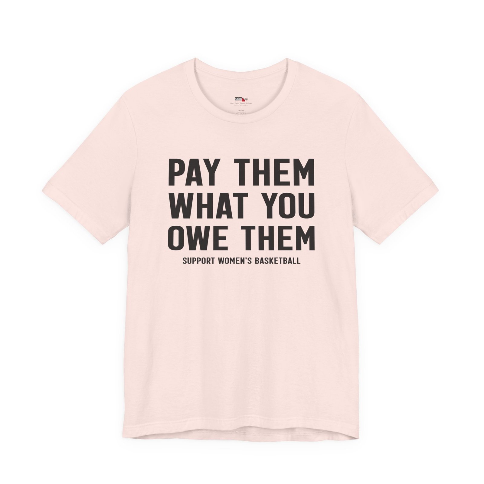 Pay Them What You Owe Them Support Women's Basketball Shirt