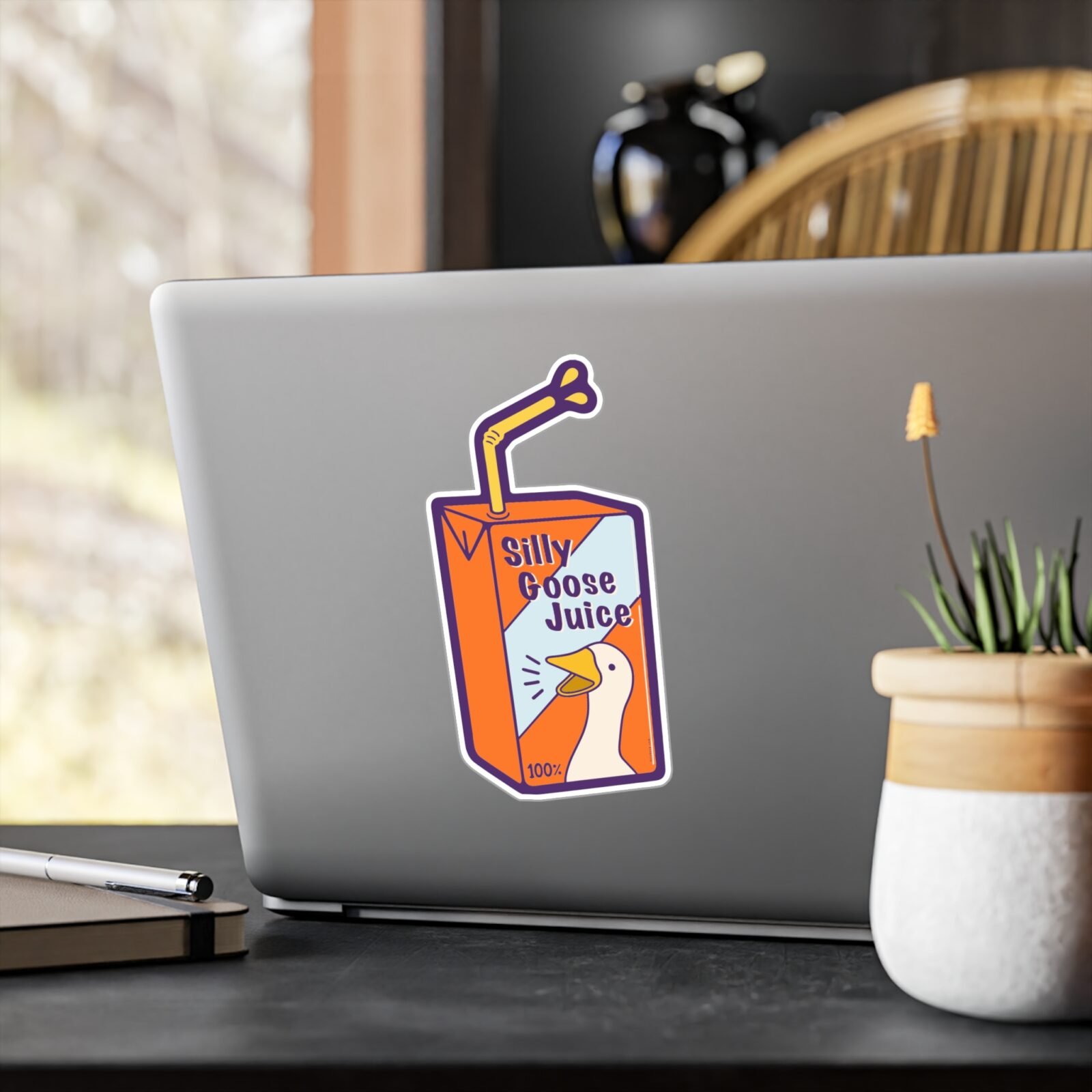Silly Goose Juice Sticker
