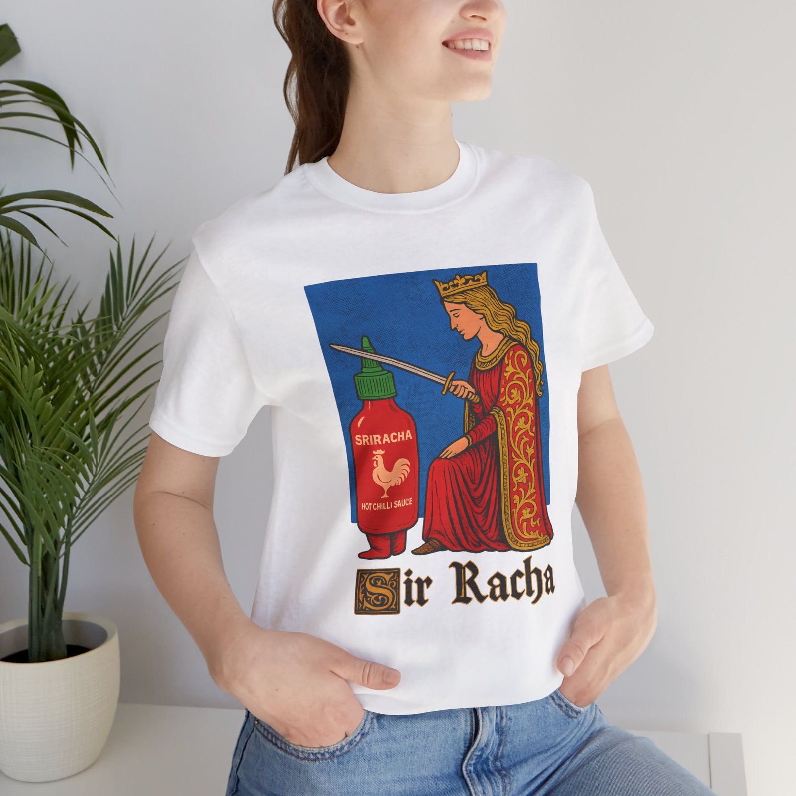 Sir Racha Hot Sauce Parody Shirt