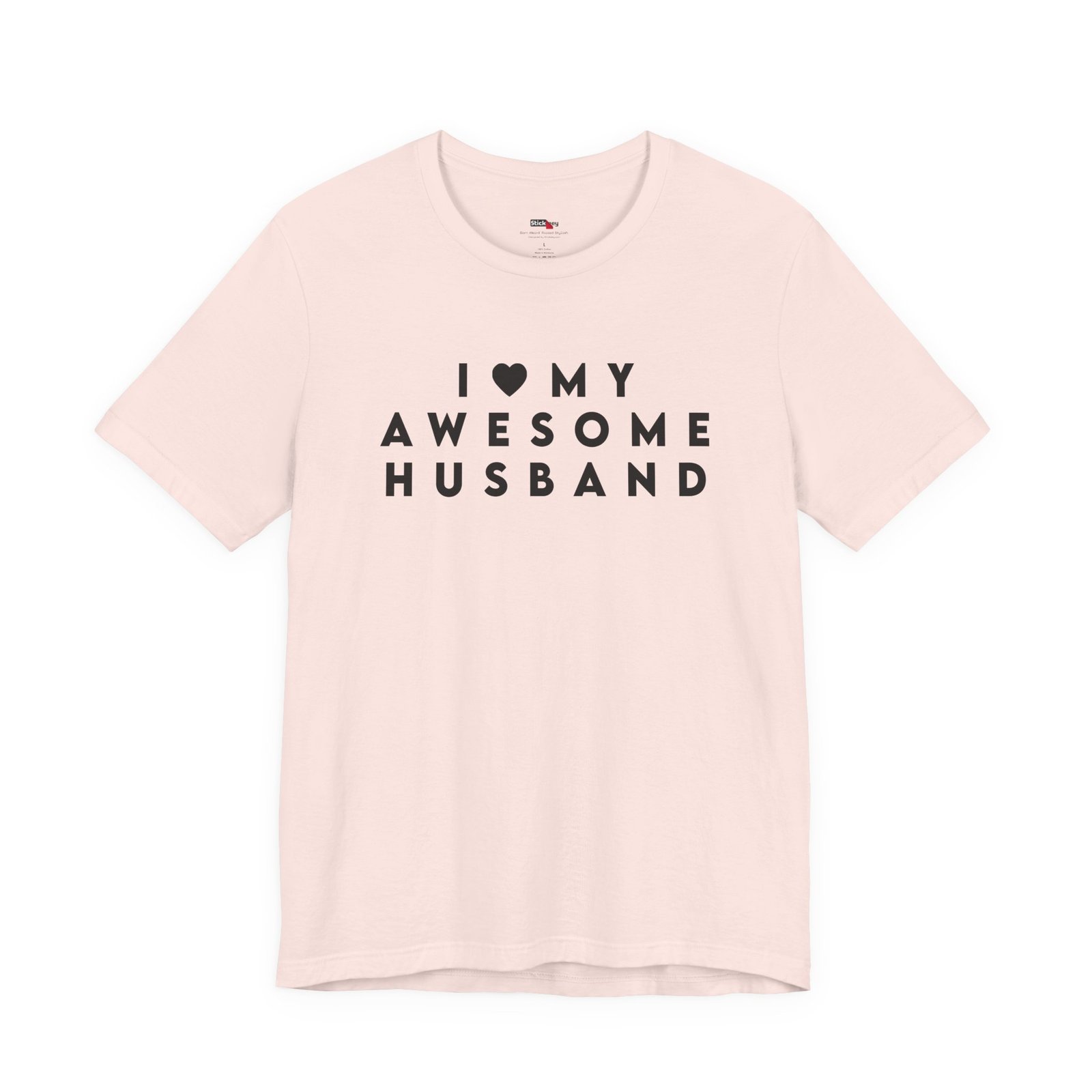 I Love My Awesome Husband shirt