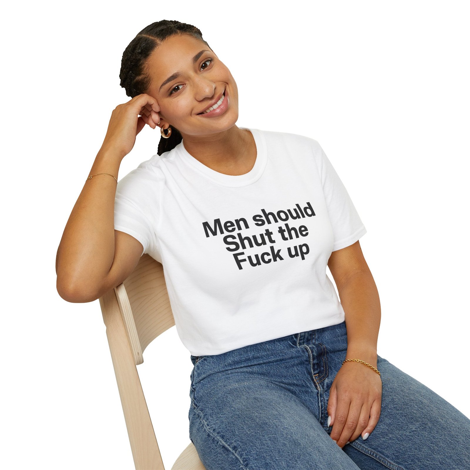 men should shut the fuck up shirt