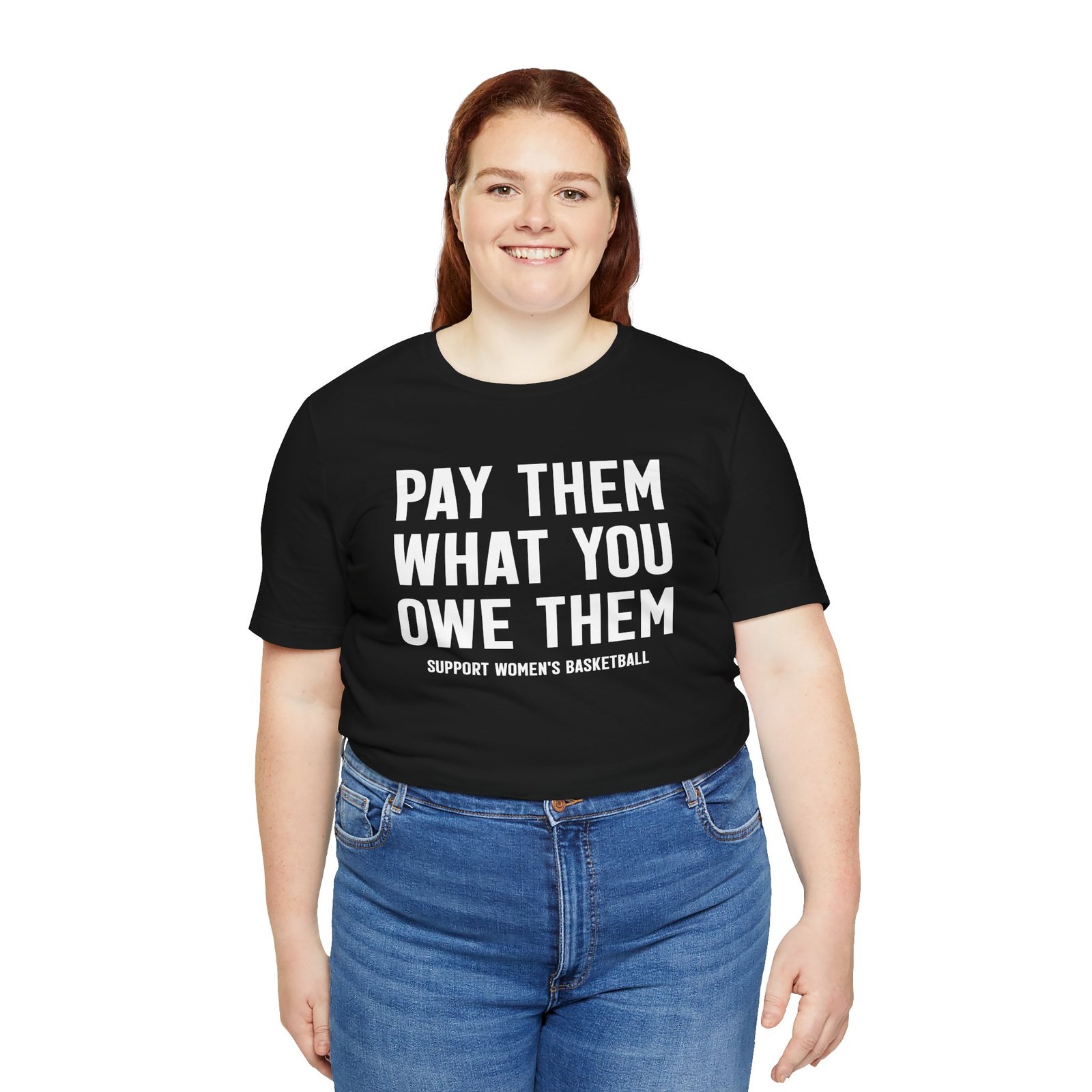 Pay Them What You Owe Them Support Women's Basketball Shirt