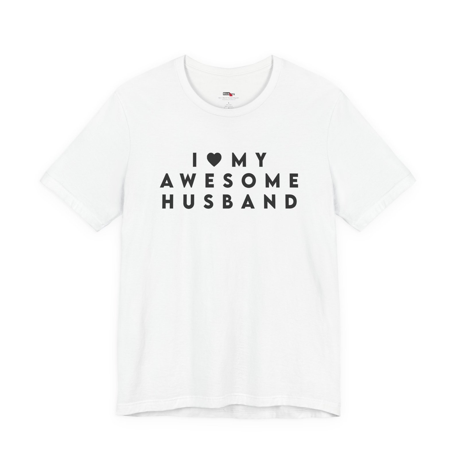 I Love My Awesome Husband shirt