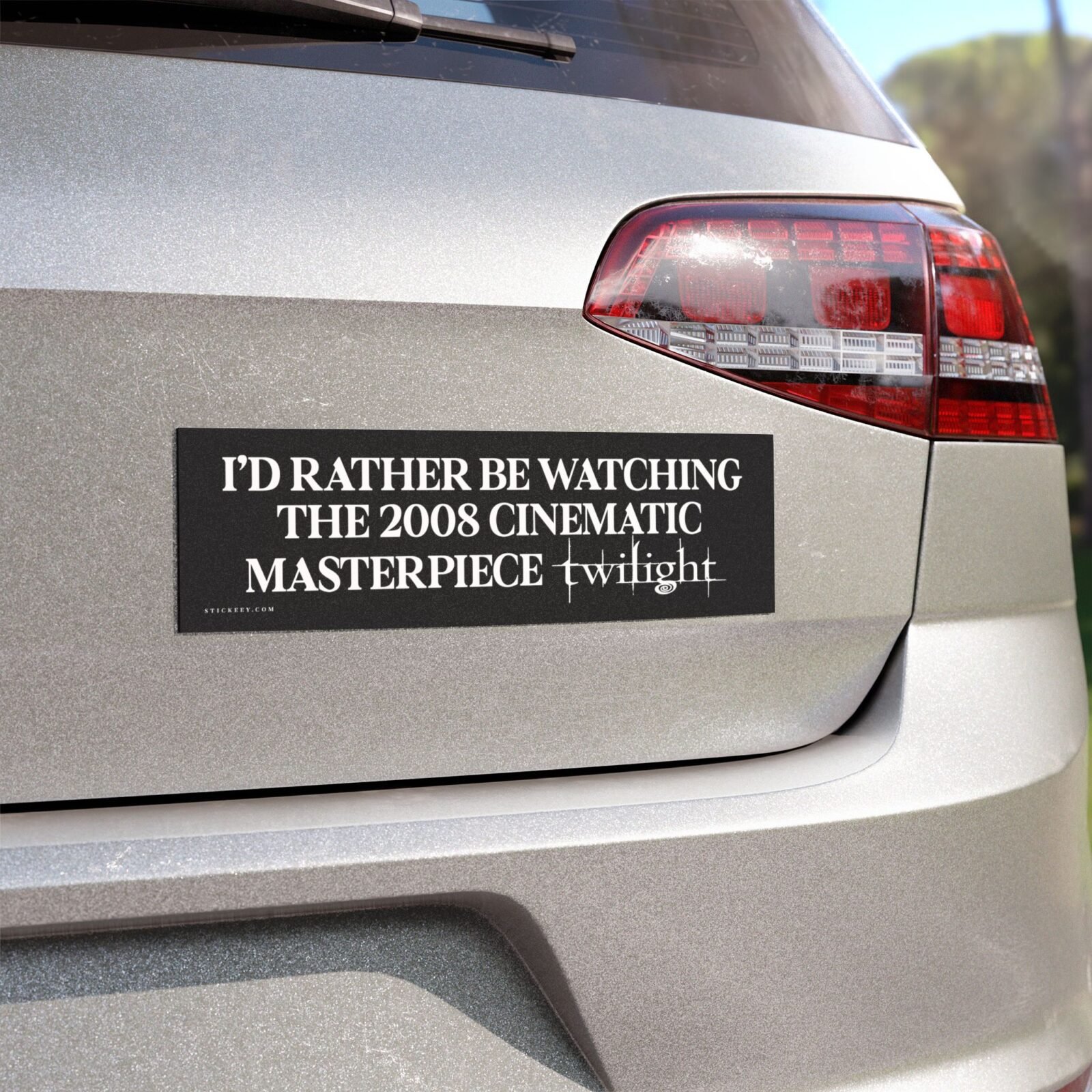 I'd Rather Be Watching The 2008 Cinematic Masterpiece Twilight Magnet Sticker