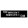 You Wouldn't Download a Car Bumper Sticker