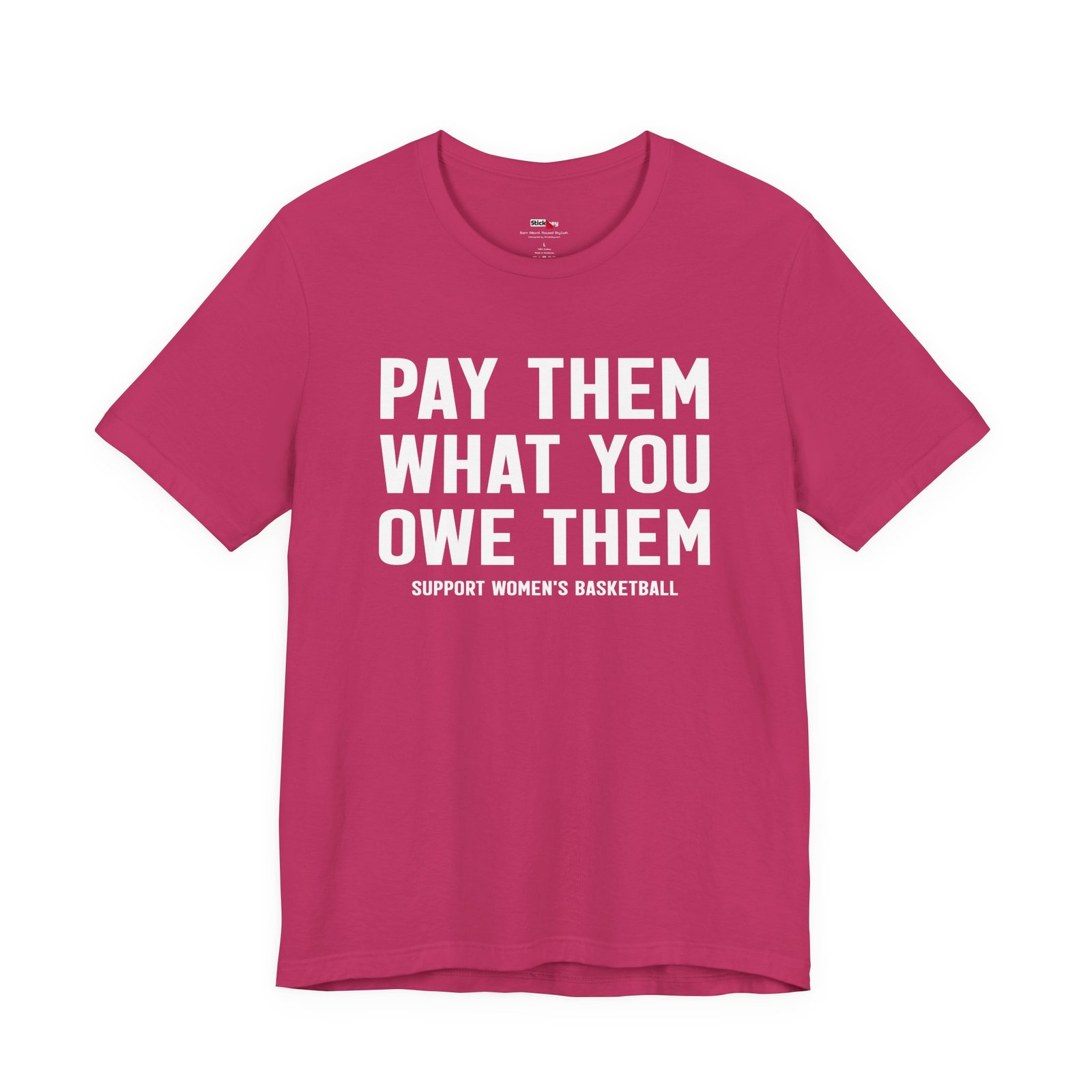 Pay Them What You Owe Them Support Women's Basketball Shirt