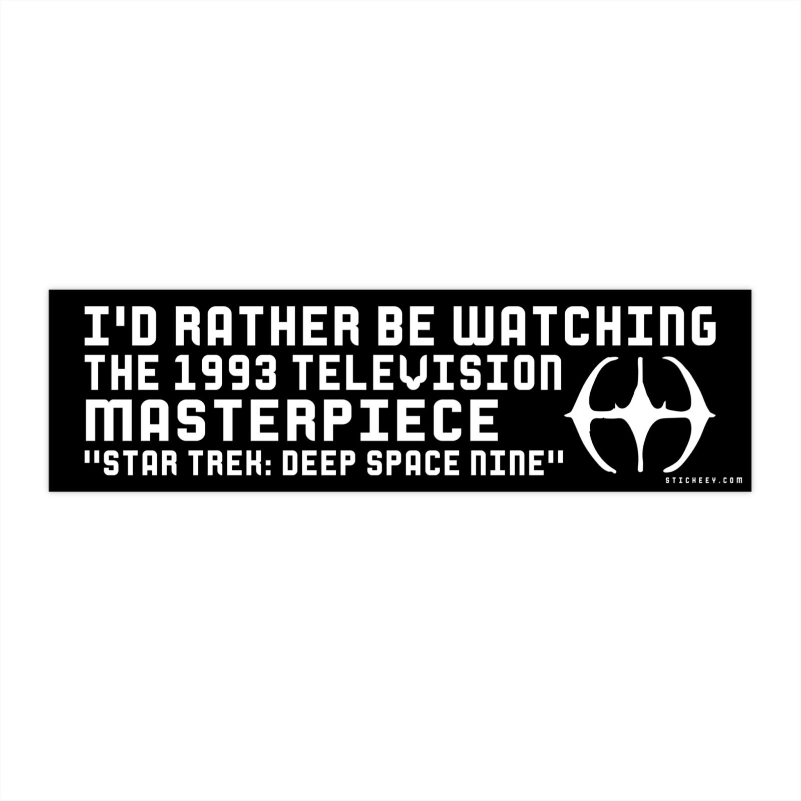 Star Trek Deep Space Nine Bumper Sticker