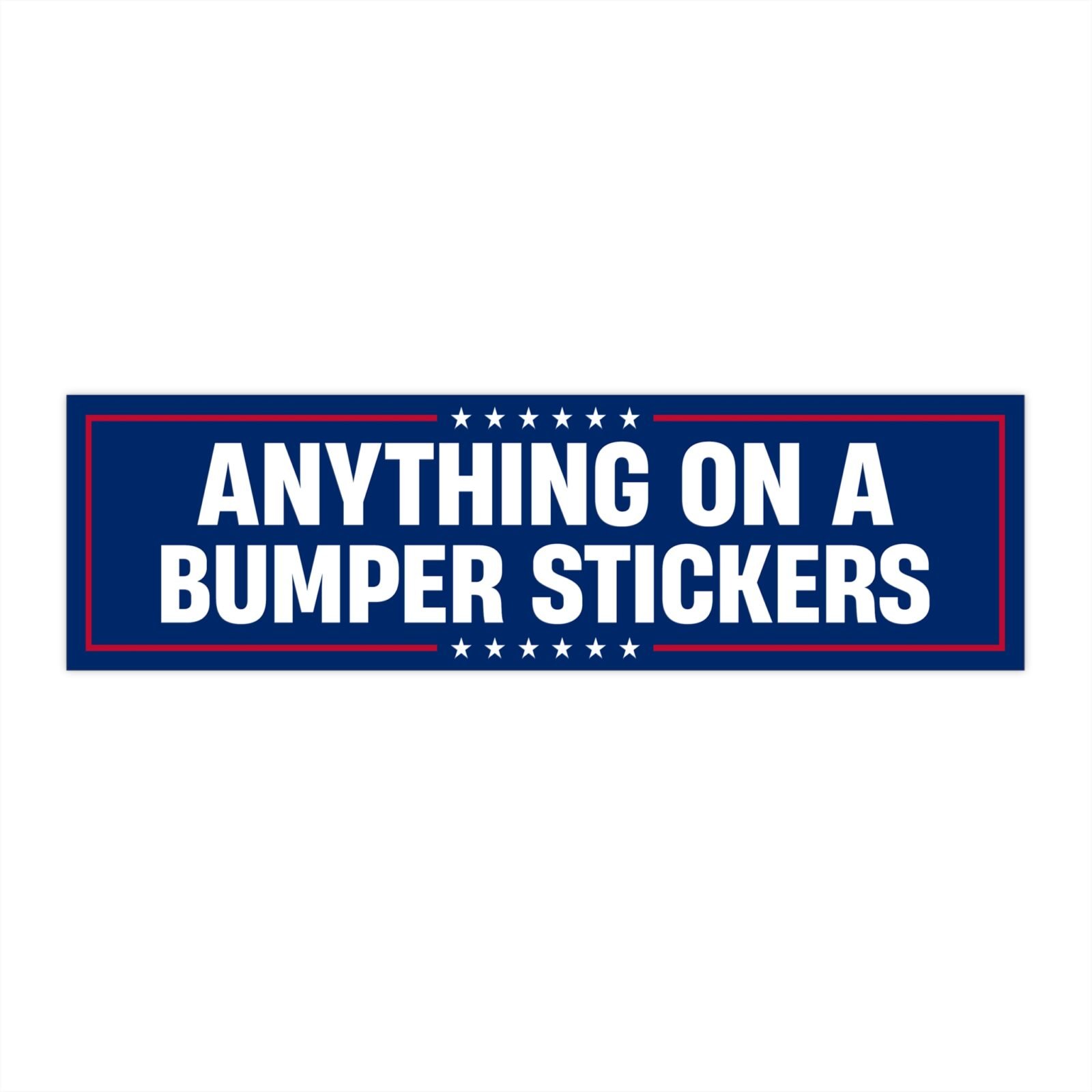 Custom Bumper Stickers
