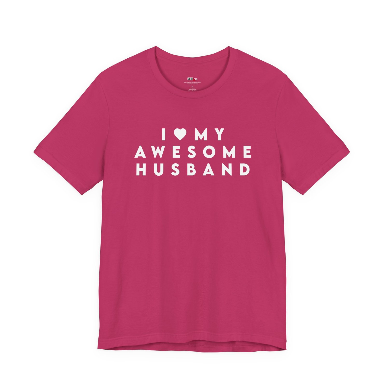 I Love My Awesome Husband shirt
