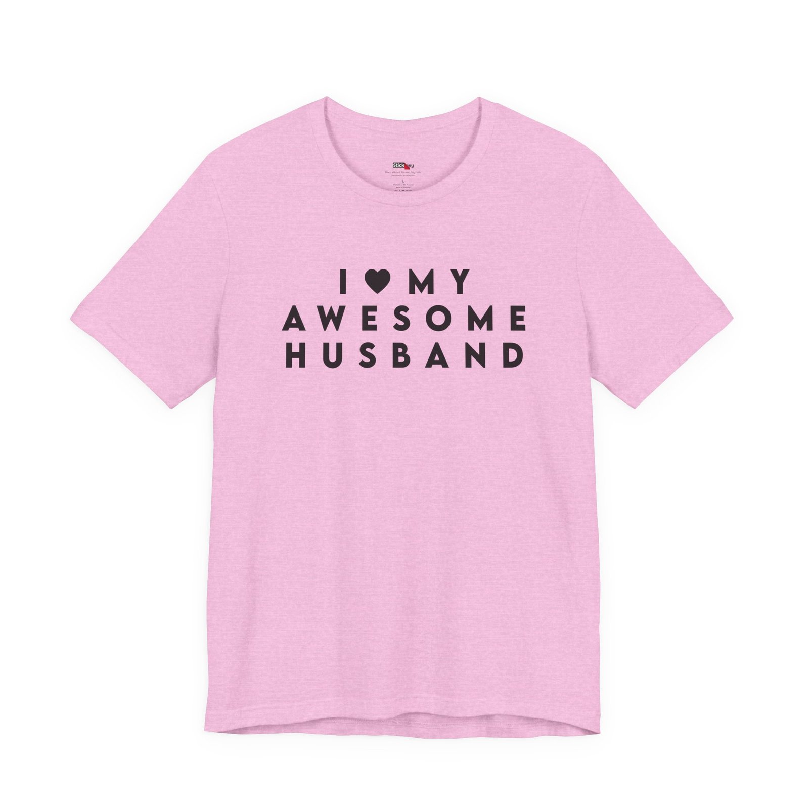 I Love My Awesome Husband shirt