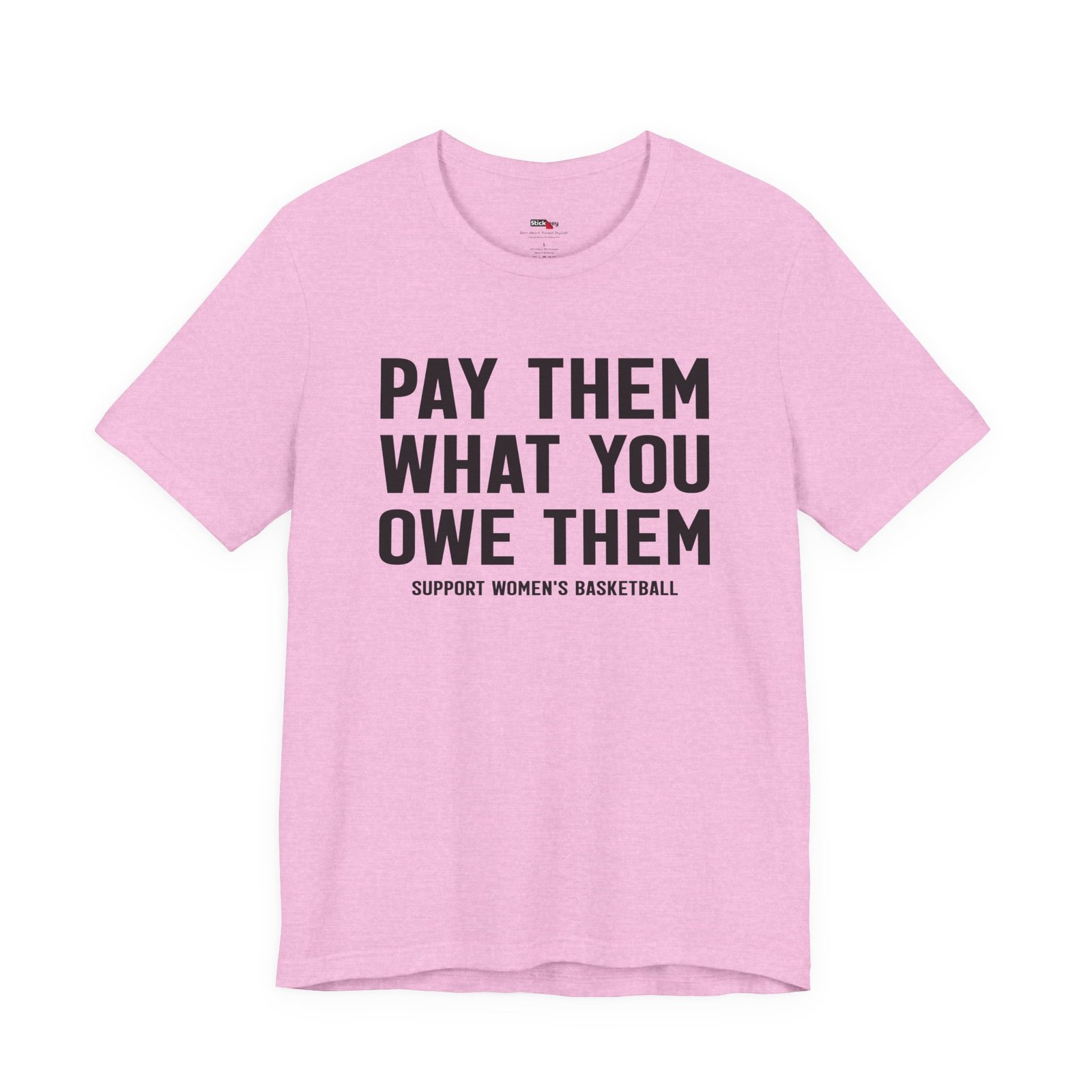 Pay Them What You Owe Them Support Women's Basketball Shirt