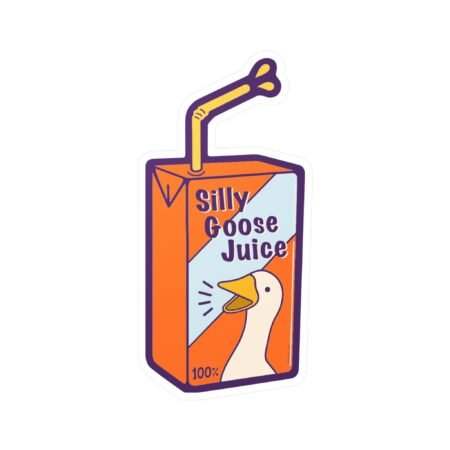 Silly Goose Juice Sticker
