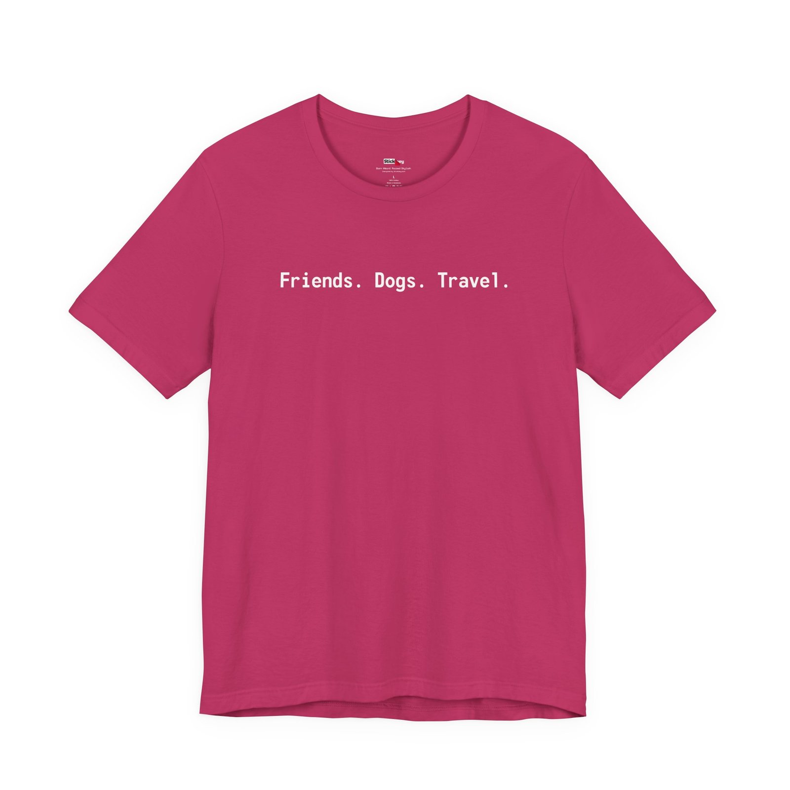 Friends Dogs Travel Subtle FDT Shirt