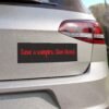 Save a Vampire Give Blood Magnet Sticker
